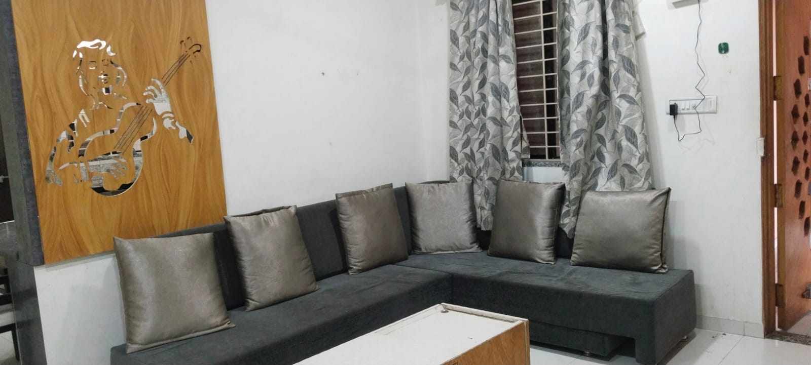 Fully Furnished 2BHK Flat for Rent – Shubham Heights, Gotri (New Alkapuri) Vadodara 